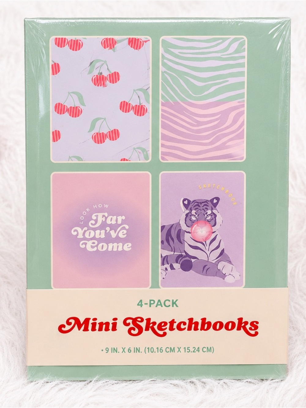 Strawberry Stationery Gift Set - Mini Sketchbooks & Accessories - Picture 2 of 5
